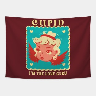Cupid I'm The Love Guru Valentine's Day Tapestry