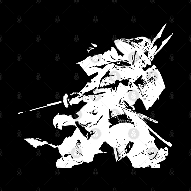 Ghost of Tsushima, Samurai (White) by One4an