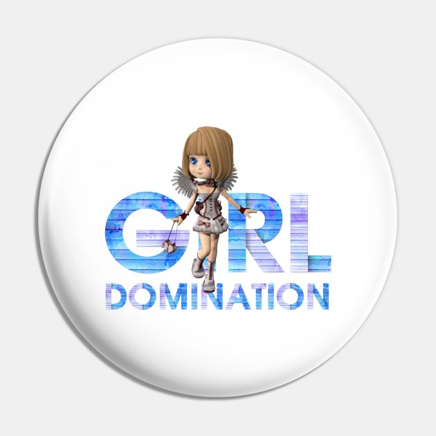 Girl Domination Pin by teepossible