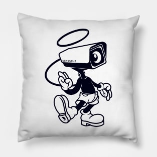 Retro Vintage SCP 2884 Cartoon Character Pillow