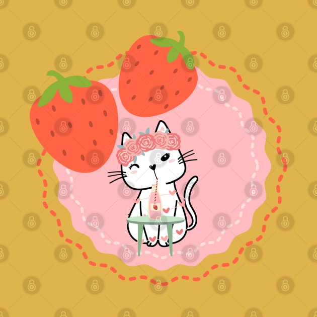 Strawberry shortcake by tubakubrashop
