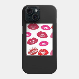 Red Lips Design All over Lips design for many Items, check out the store for gift ideas. Phone Case