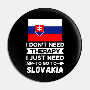 Slovakia Visit Pin