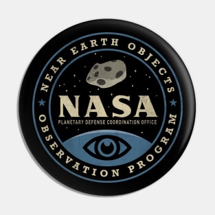 NASA Planetary Defense Seal by © Buck Tee Originals Pin