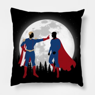 Patriota vs SuperHombre Pillow