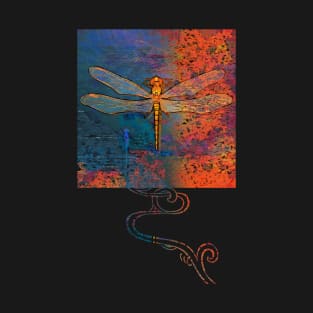 Flaming Dragonfly T-Shirt