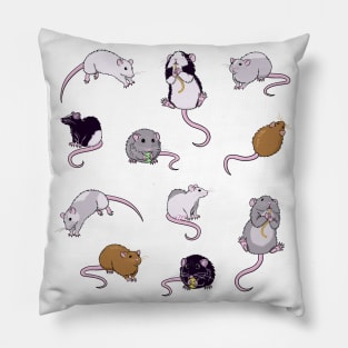 Rats, Rats, Rats Pillow