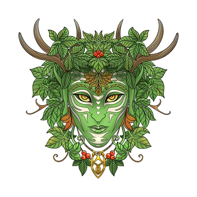 Green Man by Hareguizer