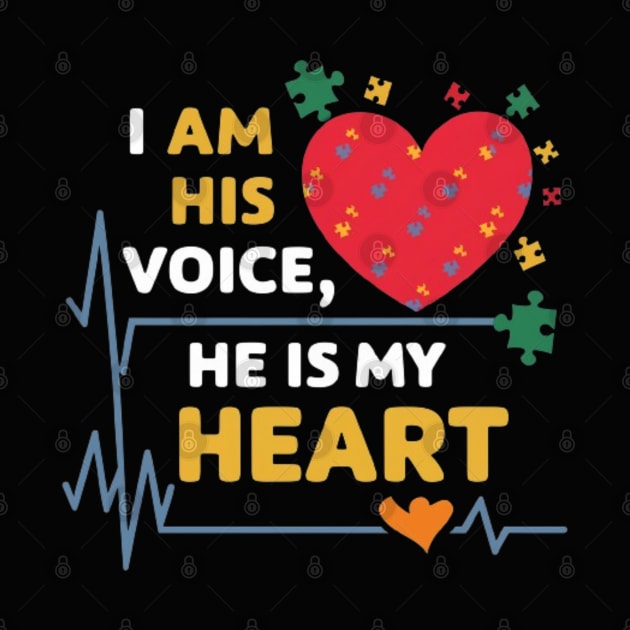 Autism,  I'm his voice he is my heart by Medkas 