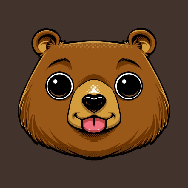 Bear Face by Tobe_Fonseca