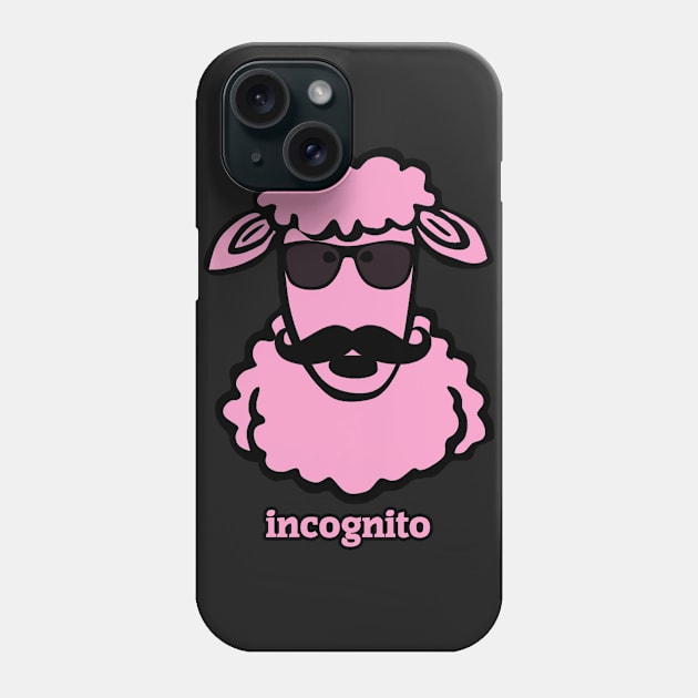 Pink Sheep Incognito Phone Case by 1AlmightySprout