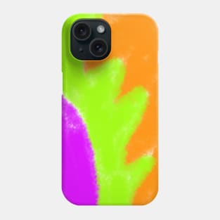 Colorful abstract texture watercolor art design Phone Case