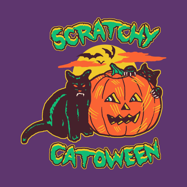 Scratchy Catoween by Hillary White Rabbit