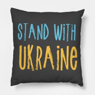 Stand With Ukraine Pillow