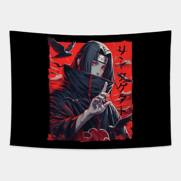 itachi Tapestry by StevenBag