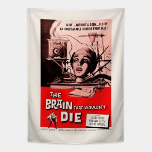 The Brain that Wouldn't Die Tapestry