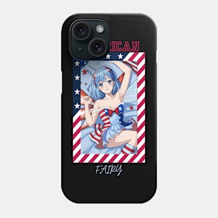 American Flag Fairy Phone Case