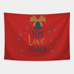 Joy Love Peace Tapestry