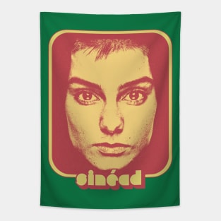 Sinéad O'Connor /// Retro Styled Aesthetic Design Tapestry