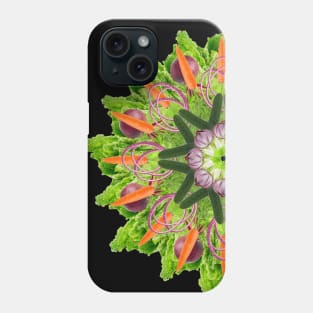 veggies mandala Phone Case