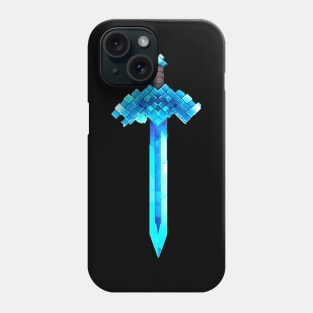 minecraft sword Phone Case