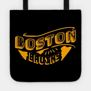 Boston bruins vintage Tote