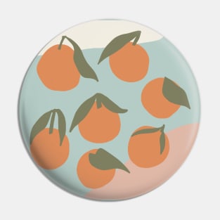 oranges and shapes Pin