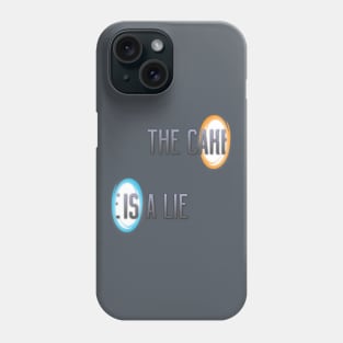 The Cake is a Lie Phone Case