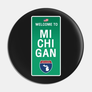 Welcome to Michigan Pin