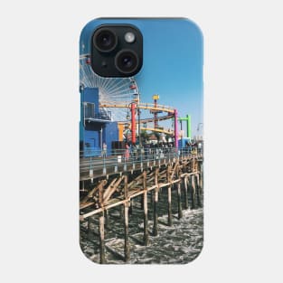 Santa Monica Pier Amusement Park Phone Case