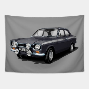 Mk 1 Ford Escort Mexico in black Tapestry