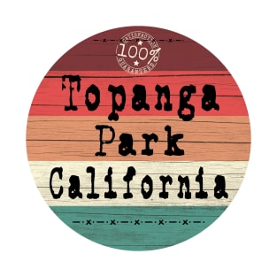 Topanga Park California retro T-Shirt