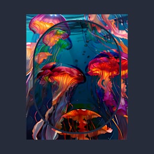 Jellyfish artwork T-Shirt