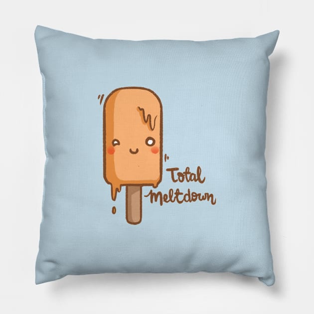 Total Meltdown Pillow by mschibious