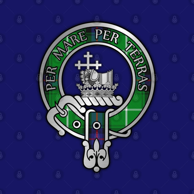 Clan MacDonald Crest & Tartan by Taylor'd Designs