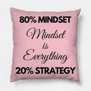 Mindset motivation Pillow