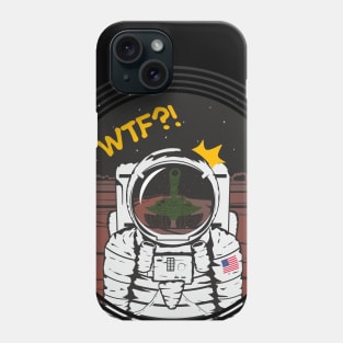 SHOCK! US astronaut finds Russian tank on Mars Phone Case