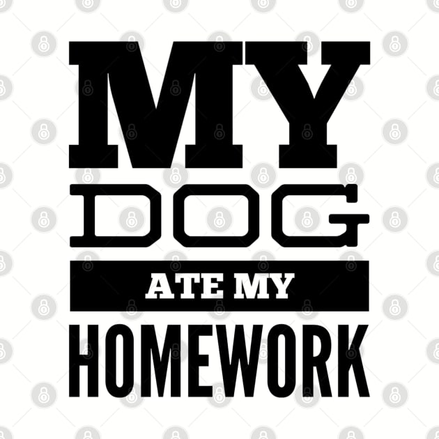 My dog ate my homework by NotoriousMedia