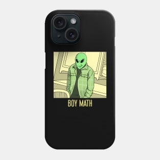 funny boy math meme, girl math Phone Case