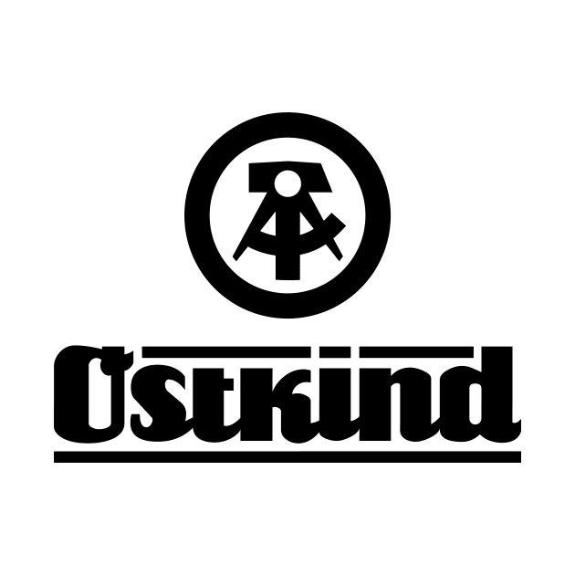 Ostkind with DDR logo (black) by GetThatCar