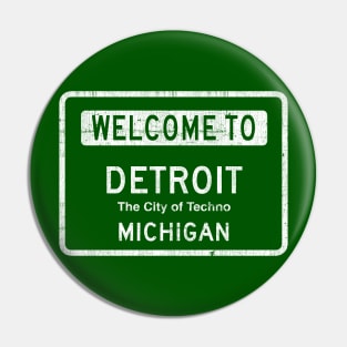 Welcome to Detroit - The City of Techno Pin