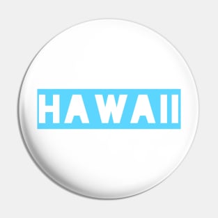 HAWAII t-shirt Pin