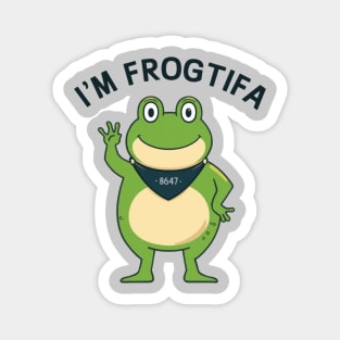 Portland-Frog Magnet