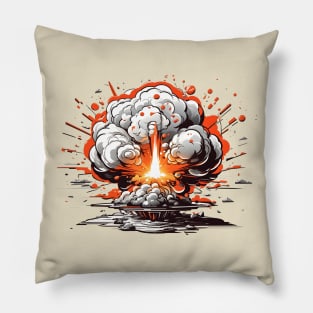 Atomic Explosion - Oppenheimer Pillow