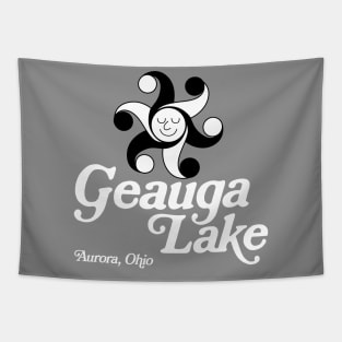 Geauga Lake Sun Aurora Ohio Tapestry