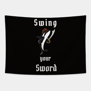 Swing Your Sword Tapestry