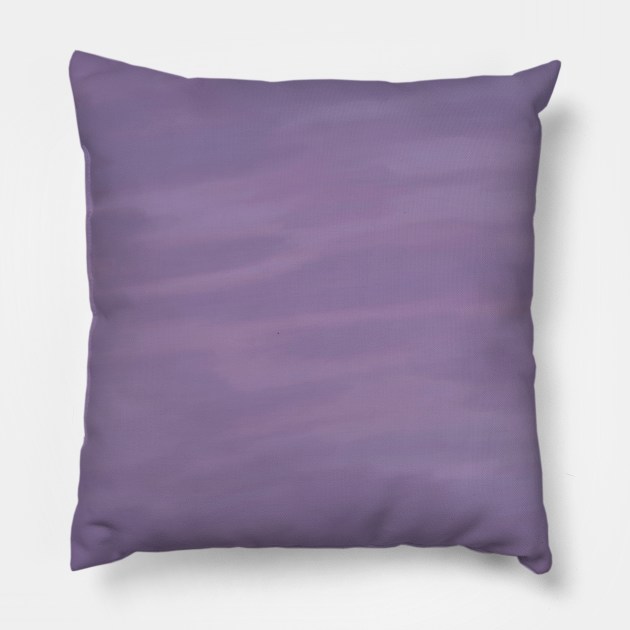 Purple 59 by Kristalin Davis Pillow by Kristalin Davis