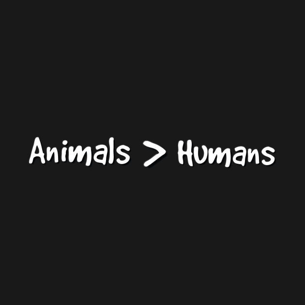 Animals > humans by theju_arts