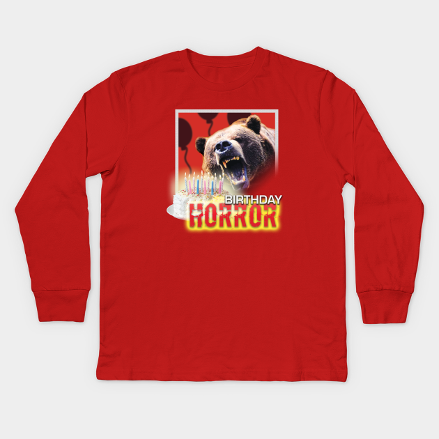 Birthday Horror Community Bear Down For Midterms Community T Shirt Manches Longues Bebe Teepublic Fr With reference season 5 episode 6, we can deduce that the terms bear down and fat dog literally means nothing, other than a clear reference to a tragic accident of a bear mauling people down (except fat dog, it's a diversion). teepublic