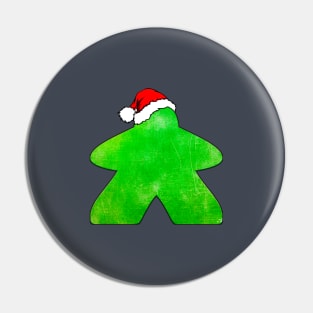 SANTA MEEPLE Pin